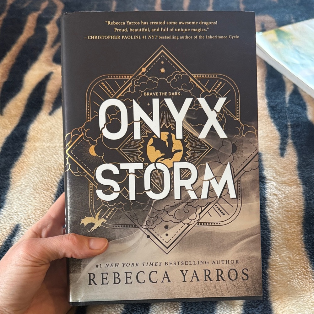 Onyx Storm Hardcover Book